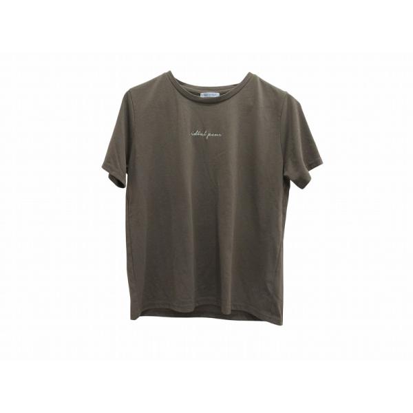 オリーブ デ オリーブ OLIVE des OLIVE 半袖 Ｔシャツ カットソー ブラウン Fサイ...