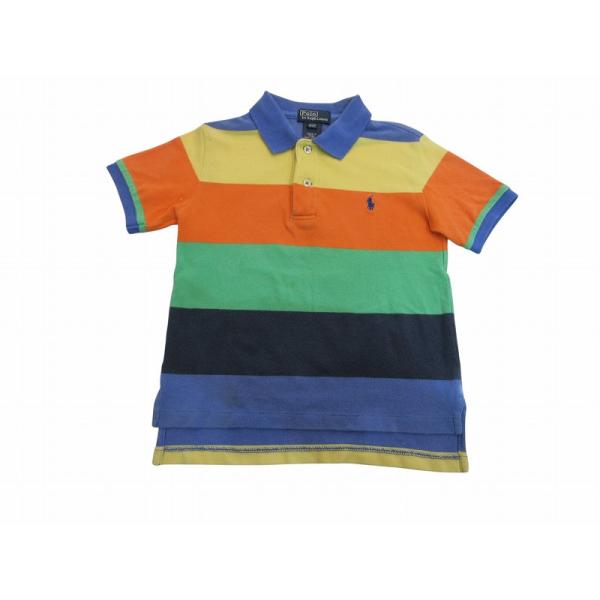 ポロ バイ ラルフローレン Polo by Ralph Lauren ポロシャツ キッズ ボーダー ...