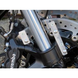 フロントフェンダー1インチオフセット金具 KTM 1190 1050 1090 Adventure｜veerubberkdenki