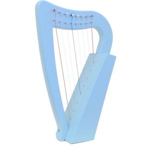 リリー ハープ ピンク 8弦 ナイロン弦 軽量 小型ハープ : Grace Harp