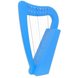 ベイビーハープ ピンク 8弦 リリー ハープ ピンク 8弦 ナイロン弦 軽量 小型ハープ : Grace Harp