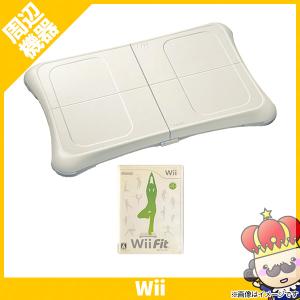 Wiiフィット Wiifit バランスボード ソフト付すぐ遊べるセット 中古 119 エンタメ王国 通販 Yahoo ショッピング