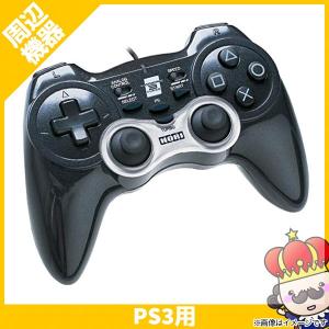 【ポイント5倍】PS3 プレステ3 プレイステーション3 ホリパッド3ターボ ブラック (USB接続対応) コントローラー PlayStation3 SONY ソニー 中古｜vegas-online