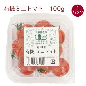 有機ミニトマト100g ×1パック　熊本県産 無農薬栽培  送料別　ポイント消化 食品｜vegetable-heart