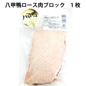 鴨肉 千葉産直サービス 八甲鴨ロースブロック 1枚 8パック　送料込｜vegetable-heart