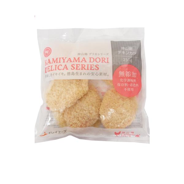イシイフーズ 神山鶏チキンカツ 5枚（250g） 4袋 送料込