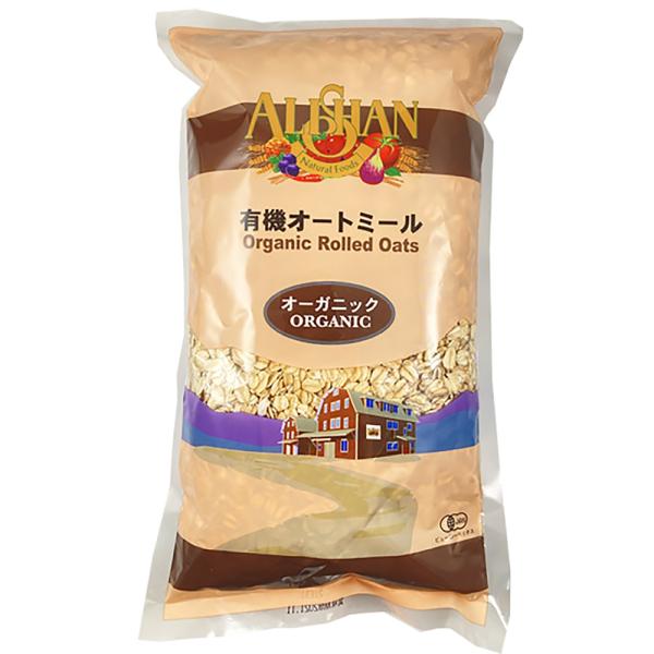 アリサン 有機オートミール 1kg 5パック 送料込