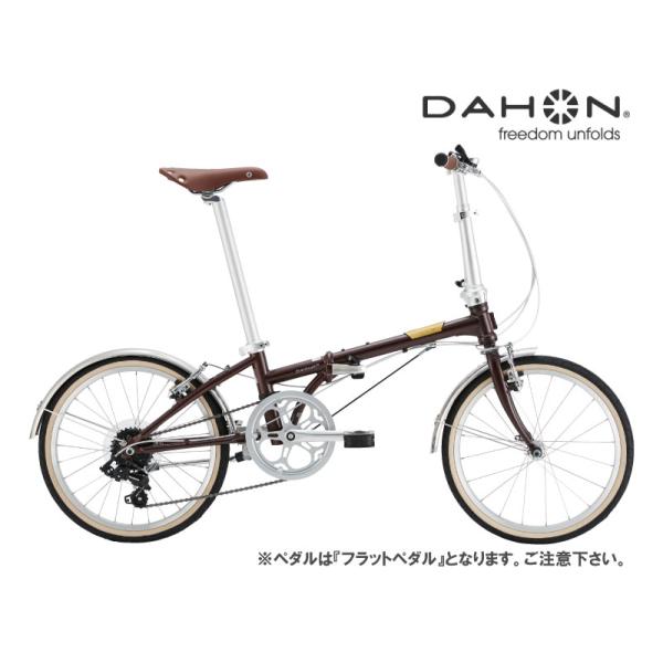 2024 DAHON ダホン BOARDWALK D7 ボードウォークD7 チョコレート 7段変速 ...