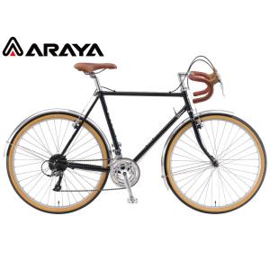 (選べる特典付)ARAYA アラヤ TUR ARAYA Touriste アラヤ・ツーリスト ミッドナイトブルー 3×8S ロードバイク ランドナー｜自転車館びーくる