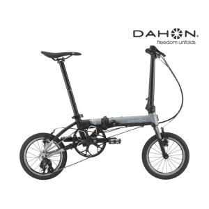 (在庫有り)DAHON ダホン K3 ガンメタル×ブラック 2024年 14インチ径 折り畳み｜vehicle