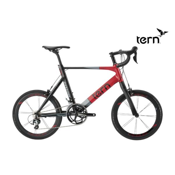 (選べる特典付) TERN ターン SURGE PRO サージュプロ  2トーン ブラック/レッド ...