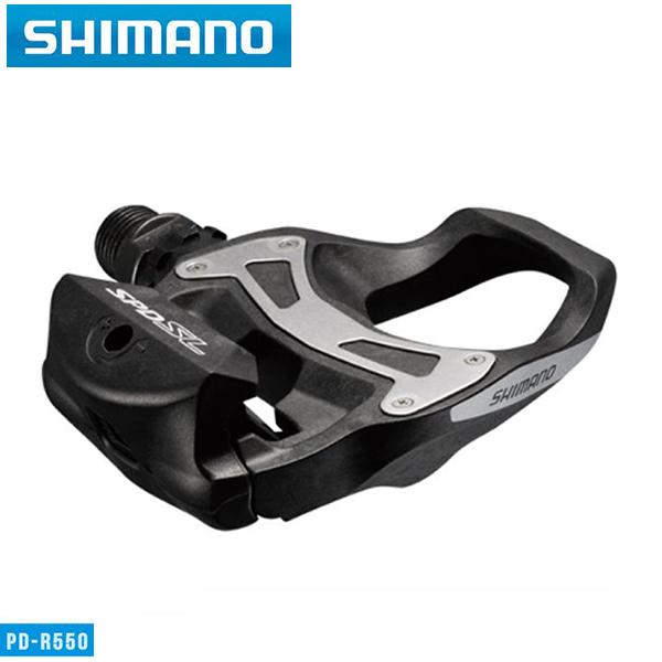 (即納)SHIMANO シマノ SPD SL PEDAL ペダル PD-R550L ブラック(左右ペ...