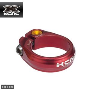 (メール便対応商品)KCNC  ケーシーエヌシー SEAT CLAMP シートクランプ ROAD PRO ロードプロ Φ31.8mm レッド 653100｜自転車館びーくる