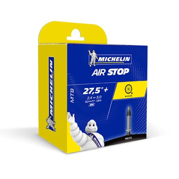 MICHELIN ミシュラン AIR STOP TUBE エアーストップ 仏式 40mm 27.5+...