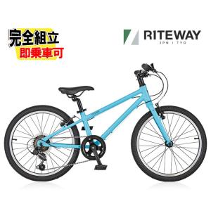 RITEWAY ライトウェイ ZIT 20 ジット20 マットスカイブルー 6段変速 ジュニアバイク