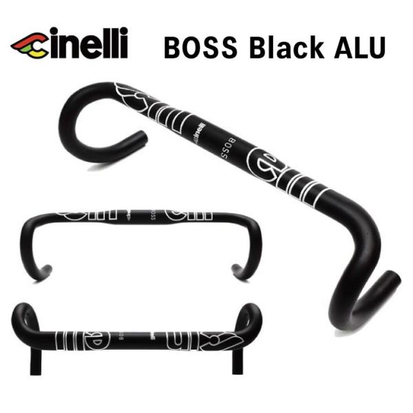 cinelli チネリ BOSS ボス Black ブラック  Alu Handlebar アルミハ...