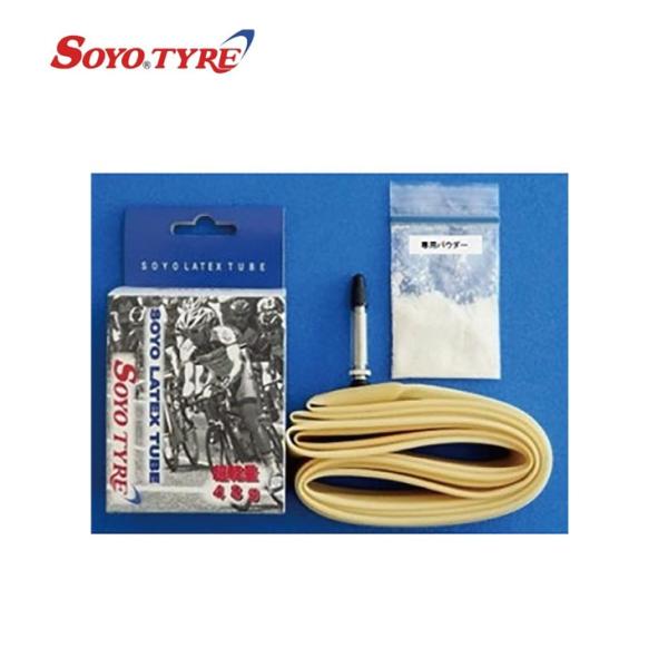 SOYOTYRE ソーヨータイヤ LATEX TUBE WO用 ラテックスチューブ 700ｘ23〜2...