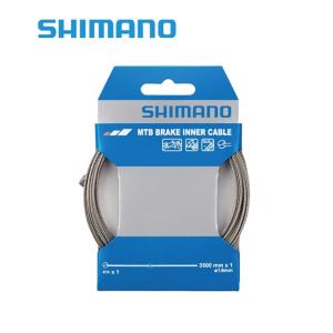(即納)(メール便対応商品)SHIMANO シマノ ブレーキインナーケーブル ステンレス タンデム用 MTB 3500mmx1(Y80Z35013)(4524667211907)