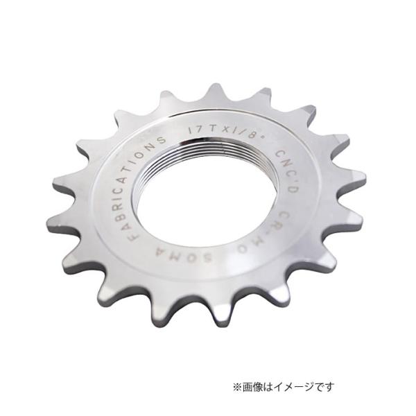 (メール便対応商品)SOMA ソーマ TRACK COG IN CHROME トラックレース用コグ ...