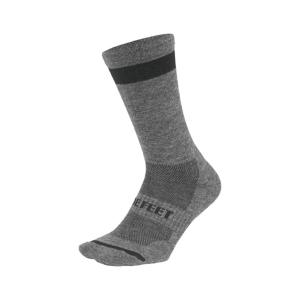 (メール便対応商品)DEFEET デフィート  CUSH WOOL BLEND 7" クッシュ ウールブレンド 7インチ ソックス Gravel Grey グラベルグレー｜vehicle