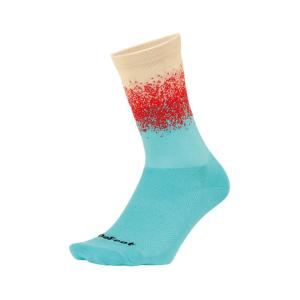 (メール便対応商品)DEFEET デフィート AI 6"  Aireator 6インチ ソックス Ombre Natural/Poinciana/Neptune オンブル ナチュラル/ポインシアナ/ネプチューン｜vehicle