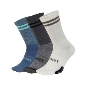 (メール便対応商品)DEFEET デフィート CY Cyclismo Wool Blend サイクリズモ ウールブレンド 6インチ ソックス Double Stripe ダブルストライプ｜vehicle