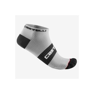 (即納)(メール便対応商品)CASTELLI カステリ LOWBOY 2 SOCK ローボーイ ソックス  ホワイト/ ブラック ユニセックス｜vehicle