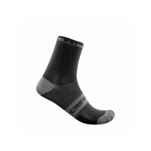 (即納)(メール便対応商品)CASTELLI カステリ SUPERLEGGERA T 12 SOCK  スーパーレジェラ T 12 ソックス ブラック ユニセックス｜vehicle