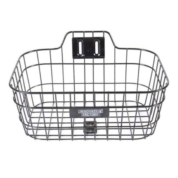 ASAHI あさひ イノベーションファクトリー ワイヤーバスケット Lサイズ 取付金具付属 フロント...