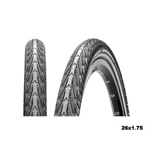 MAXXIS マキシス OVERDRIVE オーバードライブ クリンチャー 26x1.75（1本）(4717784018065)タイヤ｜vehicle