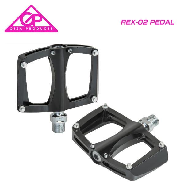 GIZA ギザ PEDAL ペダル REX-02 Pedal レックス02ペダル ブラック(左右セッ...