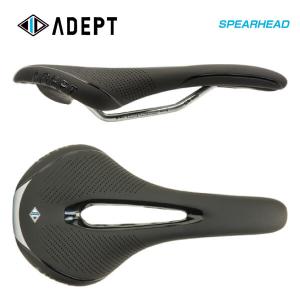 (即納)ADEPT アデプト SADDLE サドル SPEARHEAD スペアヘッド ブラック(4935012332244)｜vehicle