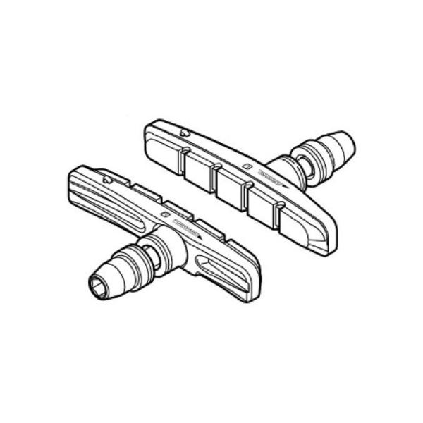 (即納)(メール便対応商品) SHIMANO シマノ BRAKE SHOE FOR MTBブレーキシ...