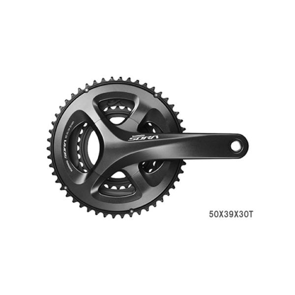 SHIMANO シマノ SORA R3000 クランク FC-R3030 50X39X30T(BB別...
