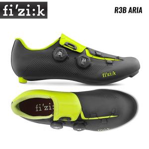 (メーカー在庫限り)fizik フィジーク R3B ARIA アリア ブラック/イエロー ロード用シューズ｜vehicle