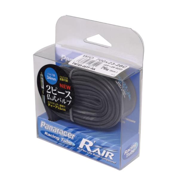 Panaracer パナレーサー TUBE チューブ R-AIR Rエアー 34mm 仏式 700C...