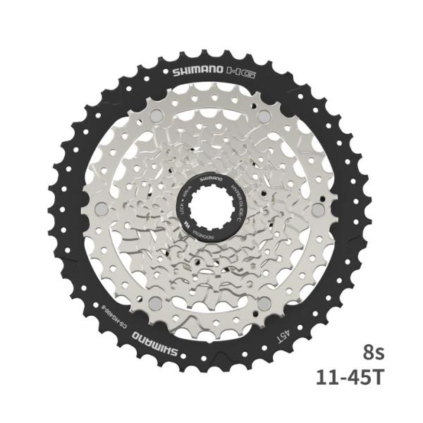 SHIMANO シマノ CS-HG400-8 11-45T 8s HYPERGLIDE カセットスプ...