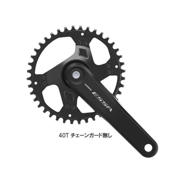 SHIMANO シマノ ESSA エッサ FC-U2000-1 クランクセット 40T チェーンガー...