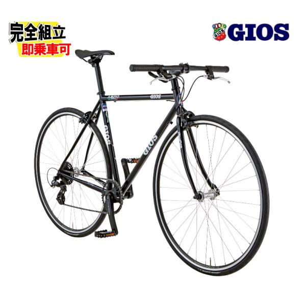 2026 GIOS ジオス AMPIO アンピーオ ブラック 1×8S クロスバイク