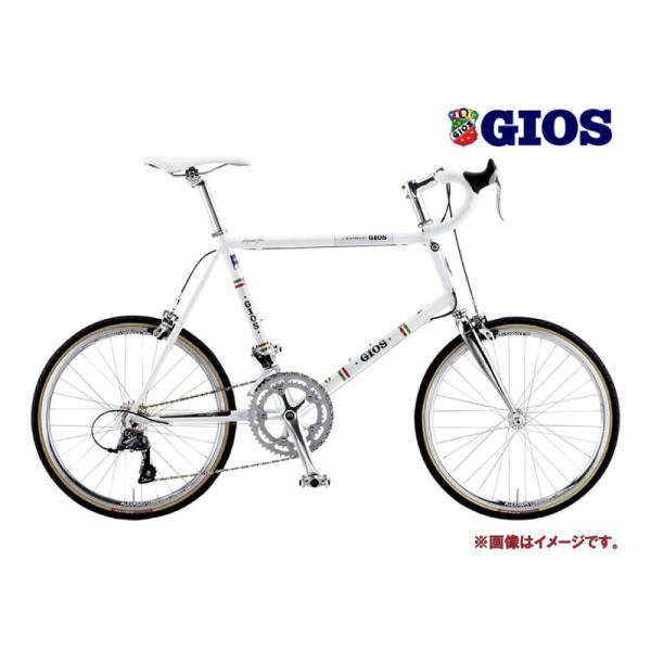 (選べる特典付)2024 GIOS ジオス ANTICO アンティーコ ホワイト 2×8S 小径車・...