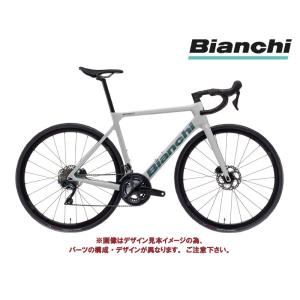 (選べる特典付)2024 BIANCHI ビアンキ SPRINT DISC 105 スプリント ディスク 105 ライトグレー/グラファイト 2×12SP(機械式シフト) ロードバイク｜vehicle