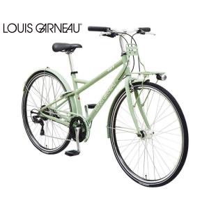 クロスバイク LOUIS GARNEAU ルイガノ MULTIWAY27 マルチウェイ27 シーグリーン 440mm 7段変速 シティーサイクル｜vehicle