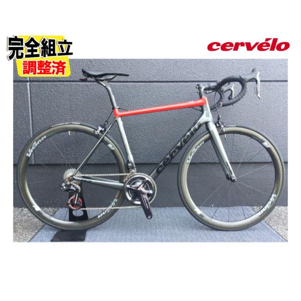 (SALE)CERVELO サーベロ R5 グレー/レッド 540mm DURA-ACE DI2(R...