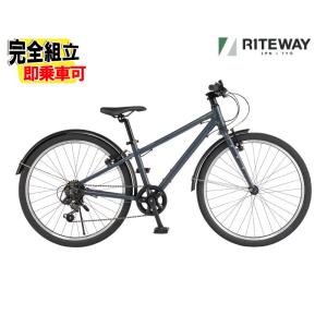 RITEWAY ライトウェイ ZIT 24 ジット24 マットブラックグレー 6段変速 ジュニアバイク