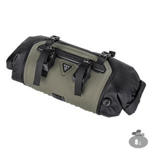 (即納)TOPEAK トピーク FrontLoader 8L フロントローダー 8リットル グリーン フロントバッグ (BAG41801)(4710069687789)｜vehicle