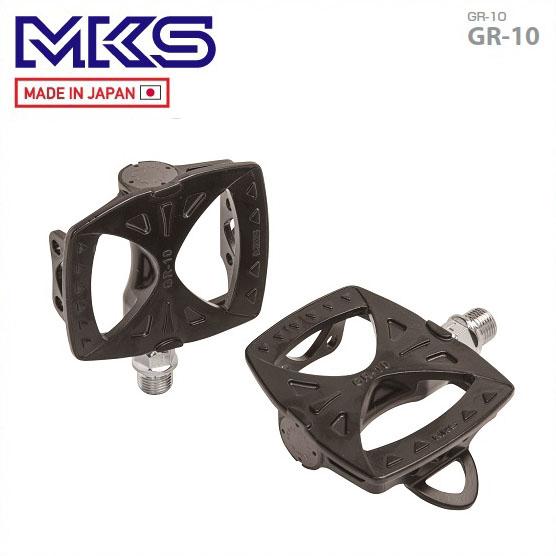 MKS 三ヶ島 ペダル GR-10 ブラック (左右ペア)(PDL16100)(4560369004...