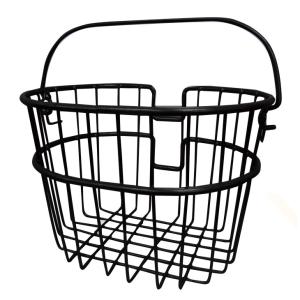 (即納)RIXEN KAUL リクセンカウル MINI WIRE BASKET ミニワイヤーバスケット アタッチメント別売 フロントバスケット(RK-KF804BK)(4518779003116)｜vehicle