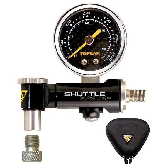 TOPEAK トピーク AirGauge　エアーゲージShuttle Gauge（W/HardShe...