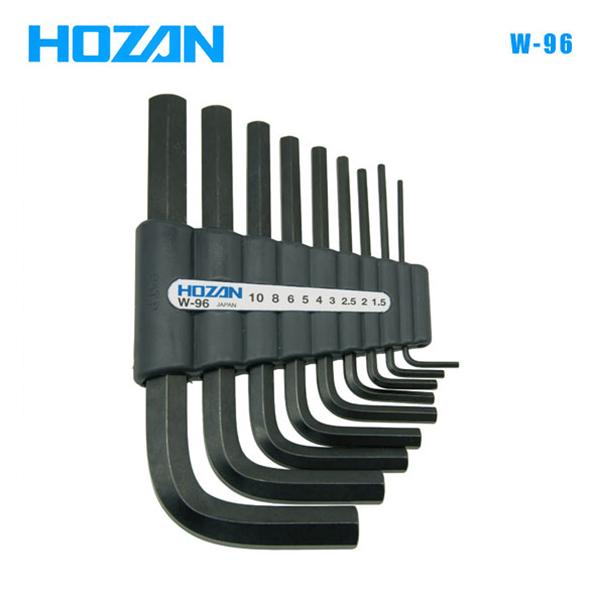 HOZAN ホーザン 工具用品 W-96 六角レンチセット (4962772080962)