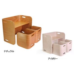 HOPPL(ホップル)コロコロチェア&デスク3点セット【包装不可】